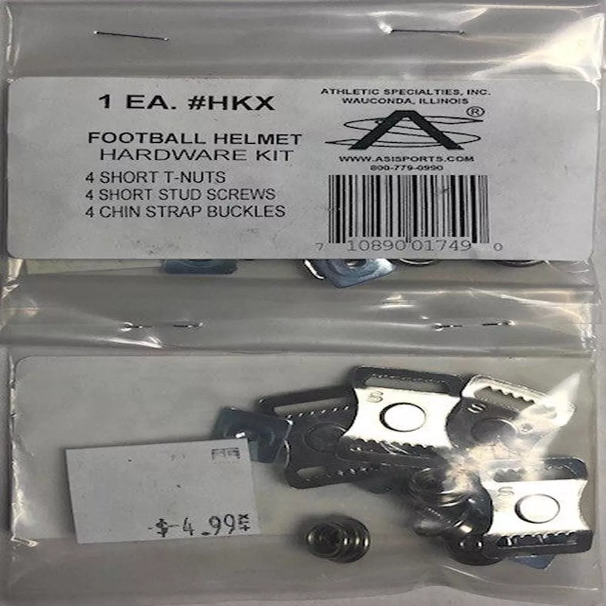 Athletic Specialties Helmet Hardware Kit