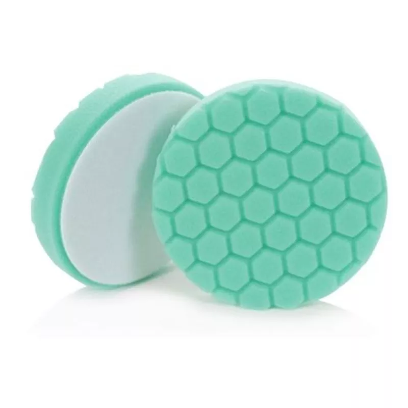 *Chemical Guys Hex-Logic 4" Green Light Cutting Pad BUFX_103HEX4