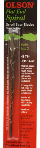 Olson 46800 - Spiral Scroll Saw Blade