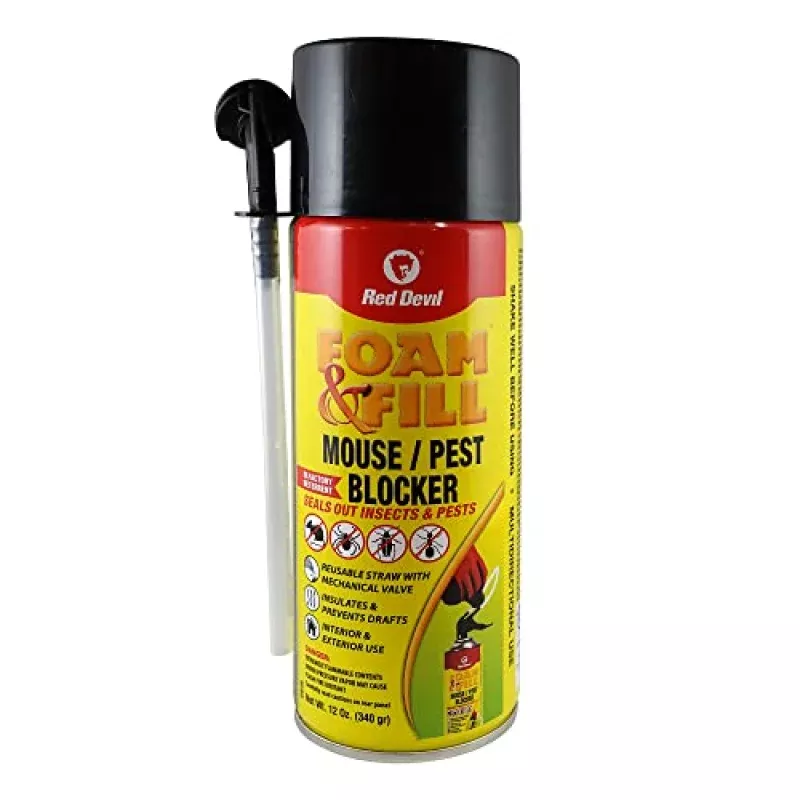 Red Devil 0918 Fill Foam, 12-Pack, Yellow