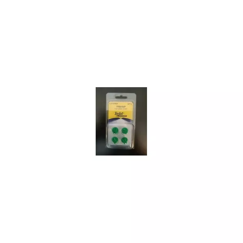 TeeJet Technologies 4-Pack Flat Spray VisoFlo Tip Green